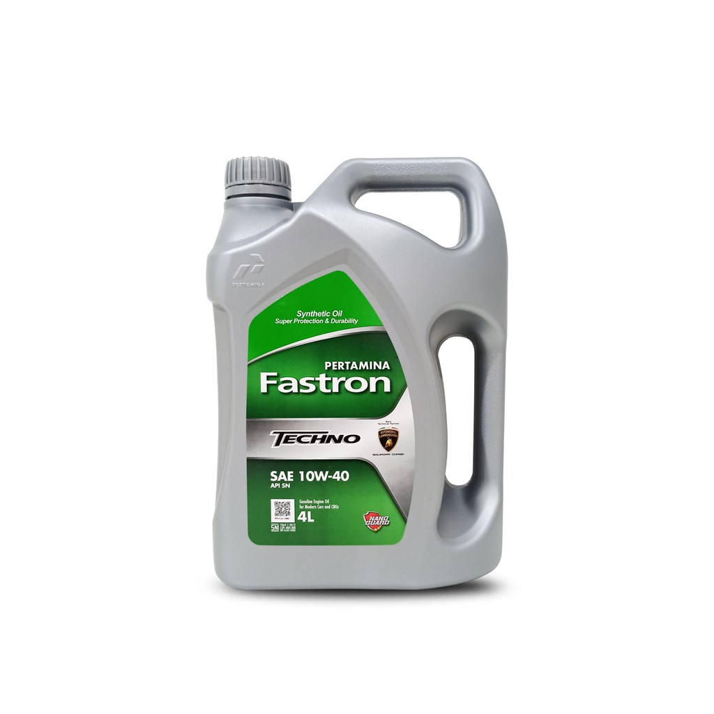 OLI PERTAMINA FASTRON TECHNO SAE 10w 40 galon 4 liter