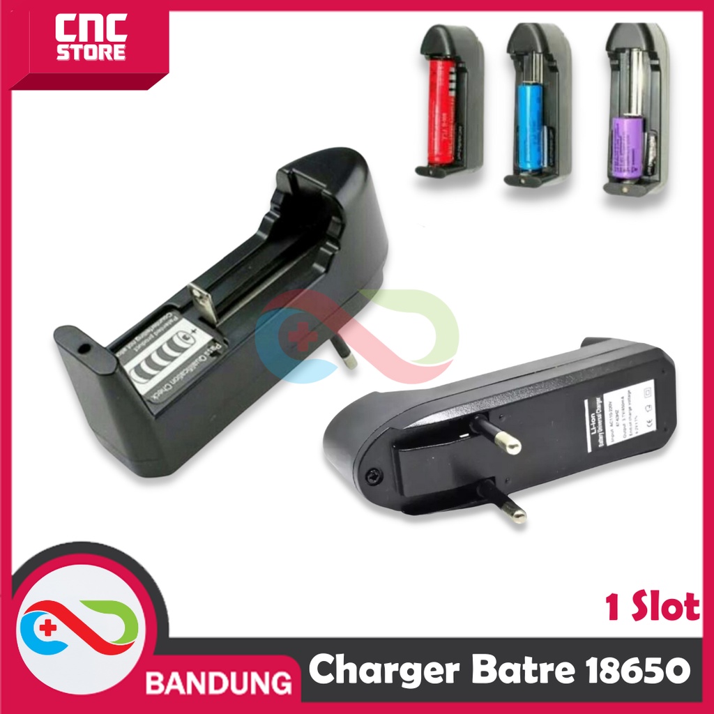 CHARGER BATTERY 18650 1 SLOT