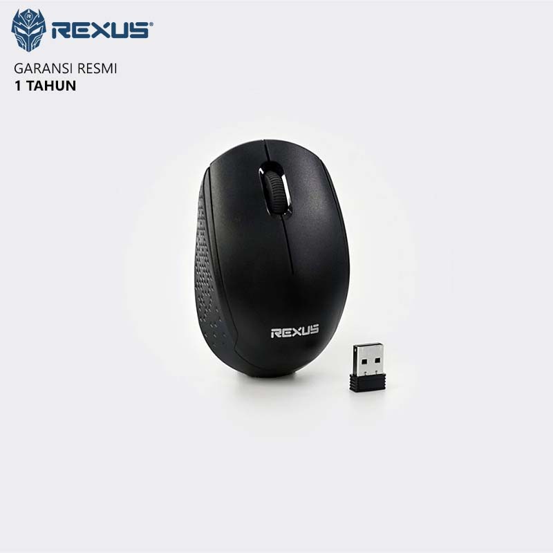 Rexus Mouse Wireless Office Q30 Silent Click Bonus Baterai