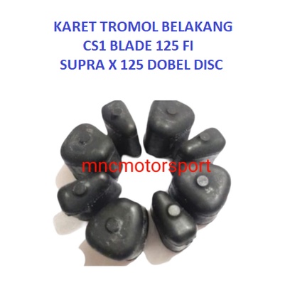 KARET TROMOL BELAKANG BLADE 125 FI NEW SUPRA X 125 DOBEL CAKRAM CS1 CS 1 SUPRA GTR SONIC