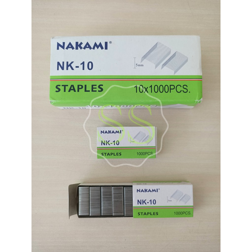 

Isi Staples Nakami NK - 10 / isi Staples Etona No.10