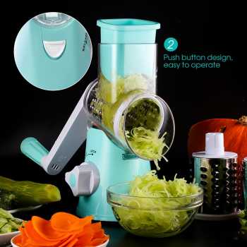 Penggiling Sayur Bumbu Dapur Vegetable Cutter Slicer / Penggiling Sayur Dan Buah Penggiling Bumbu Dapur Serbaguna / Alat pengiling Daging Gilingan Daging Manual Alat Gilingan Serbaguna  Penghalus Bumbu Dapur Murah Alat Memotong Sayuran Mesin Penghalu