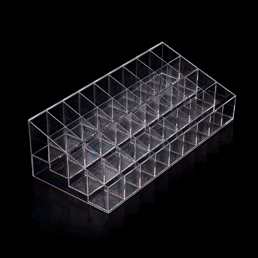 [OOID] 24/36/40 Lipstick Holder Display Stand Cosmetic Organizer Makeup Case Acrylic ID