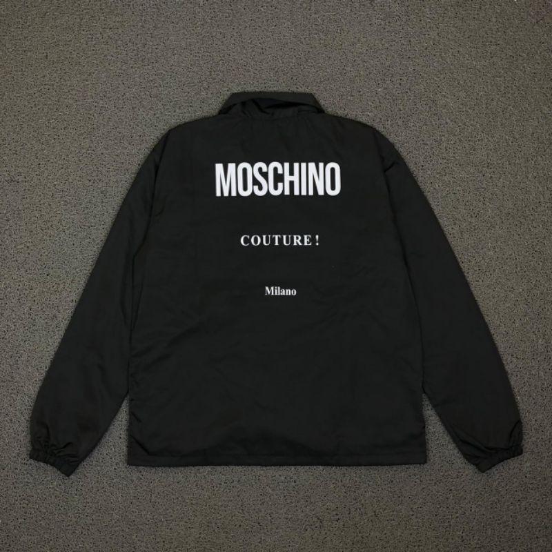 JAKET COACH/ WINDBREAKER MOSCHINO COUTURE MILANO BEST SELLER