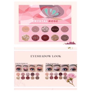 You Crystal Rose Eyeshadow Palette 10 Color