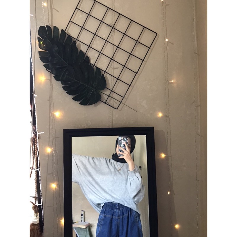 (THRIFT) CREWNECK OVERSIZE (TANGAN BALON)