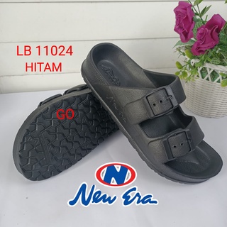 BB NEW ERA LB E 11024 Sandal Karet Wanita Slop Terbaru Gesper Sendal Karet Selop Ban Dua