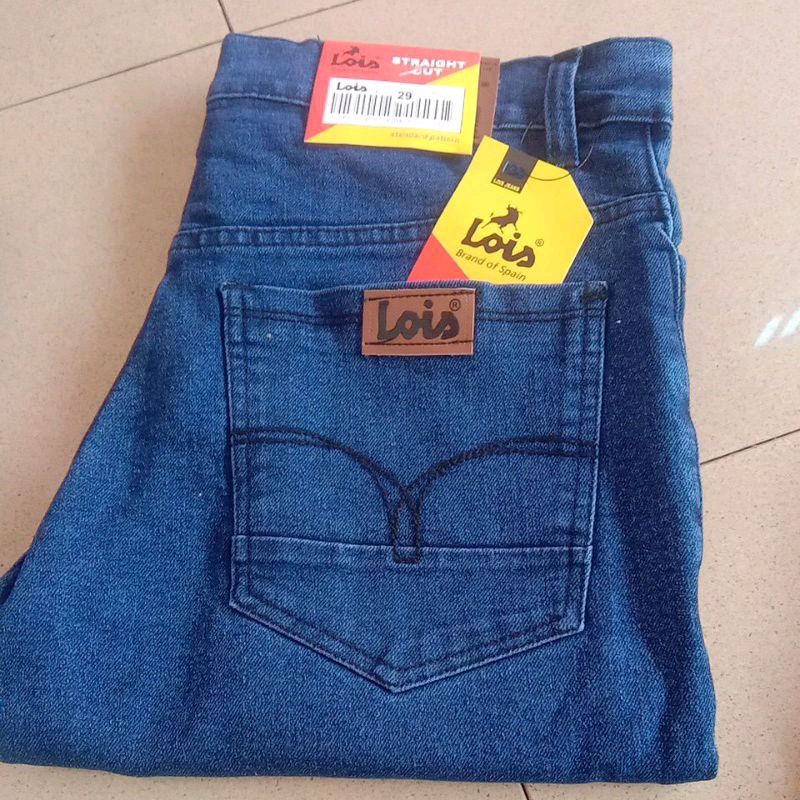 Celana panjang pria, khususnya hitam polos,bahan jeans melar,pensil