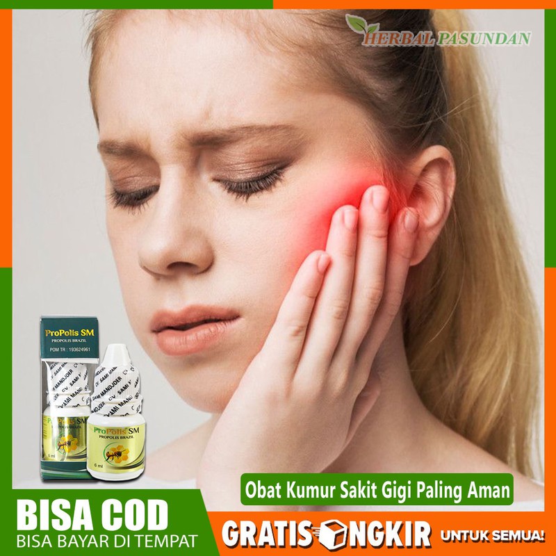 Obat Kumur Karang Gigi - Obat Kurmur Sakit Gigi Original Untuk Anak Dan Dewasa Propolis Sm Brazil