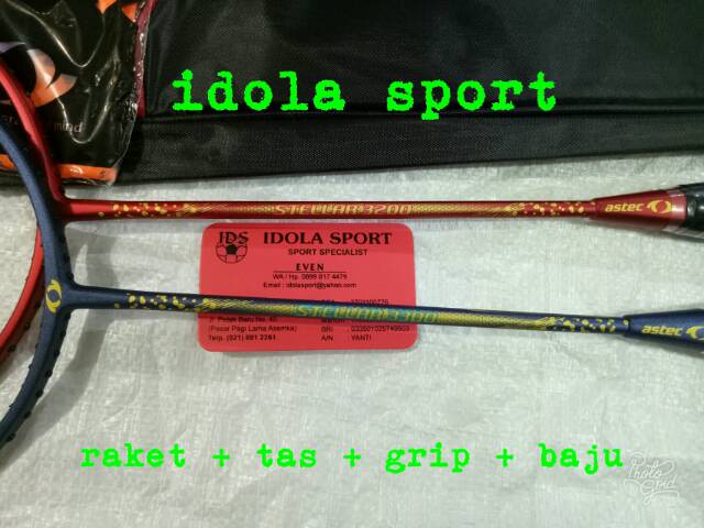 PROMO RAKET ASTEC STELLAR 3200 DAN 3200 (HANYA RAKET SAJA)