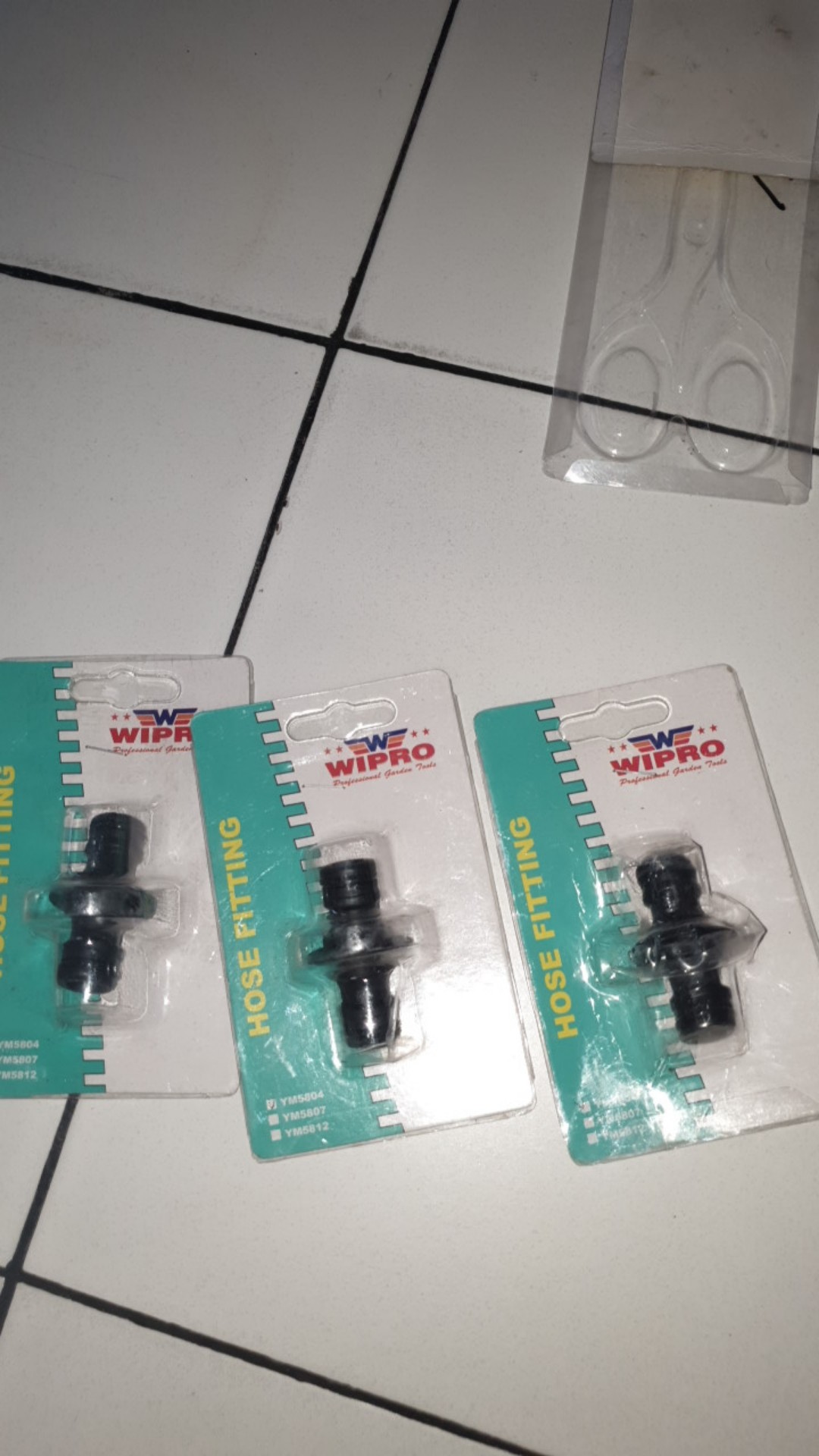Nepel Sambung Selang Inlet Mesin Cuci 2 Way Coupling Nepel Selang Inlet Washing Hose Fitting Wipro