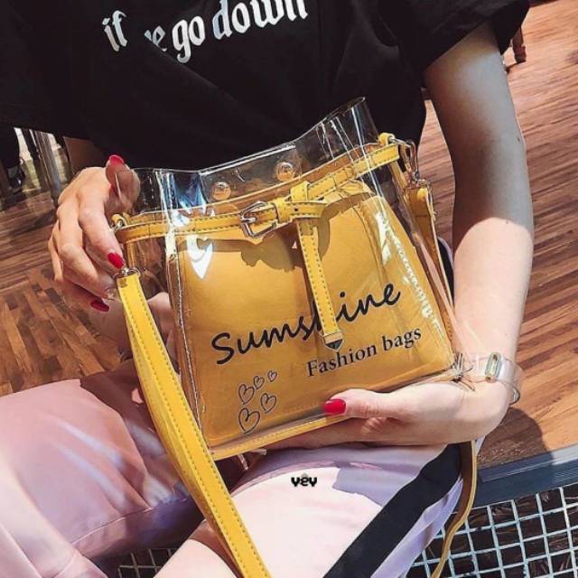 Tas transparan tas wanita murahh