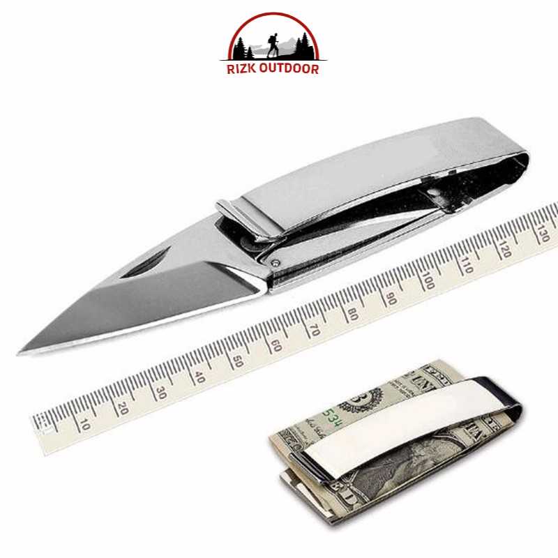 Pisau Lipat Mini Survival Multifungsi Pisau Gunung / Pisau Baja / KNIFEZER Pisau Lipat Portable Knif