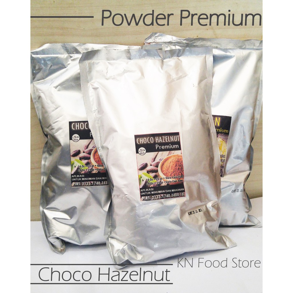 

Powder Chocol Hazelnut Premium - Premium Powder Choco Hazelnut - 1 kg