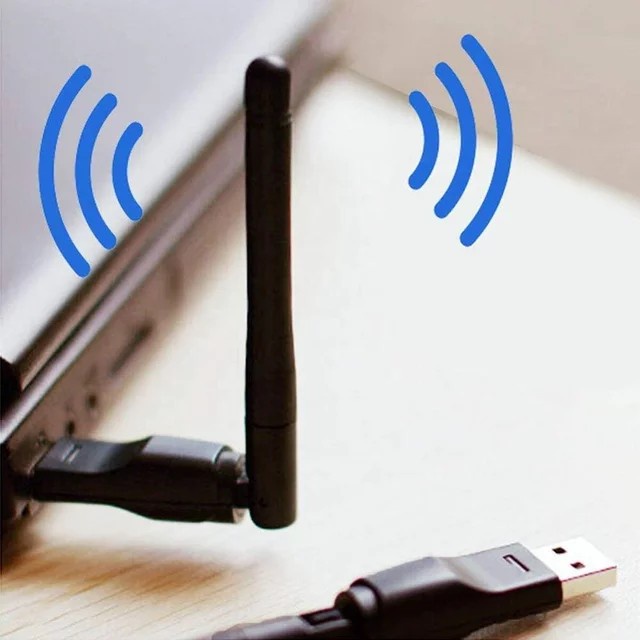 USB Dongle Wireless WIFI Receiver Parabola STB Komputer USB Adapter