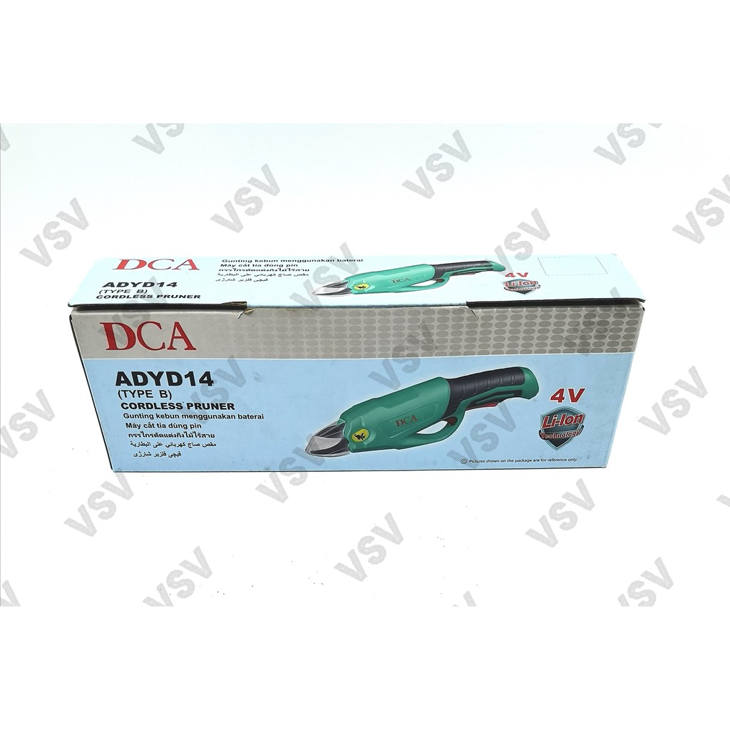 DCA Cordless Pruner ADYD14 Gunting Dahan Otomatis Battery DCA