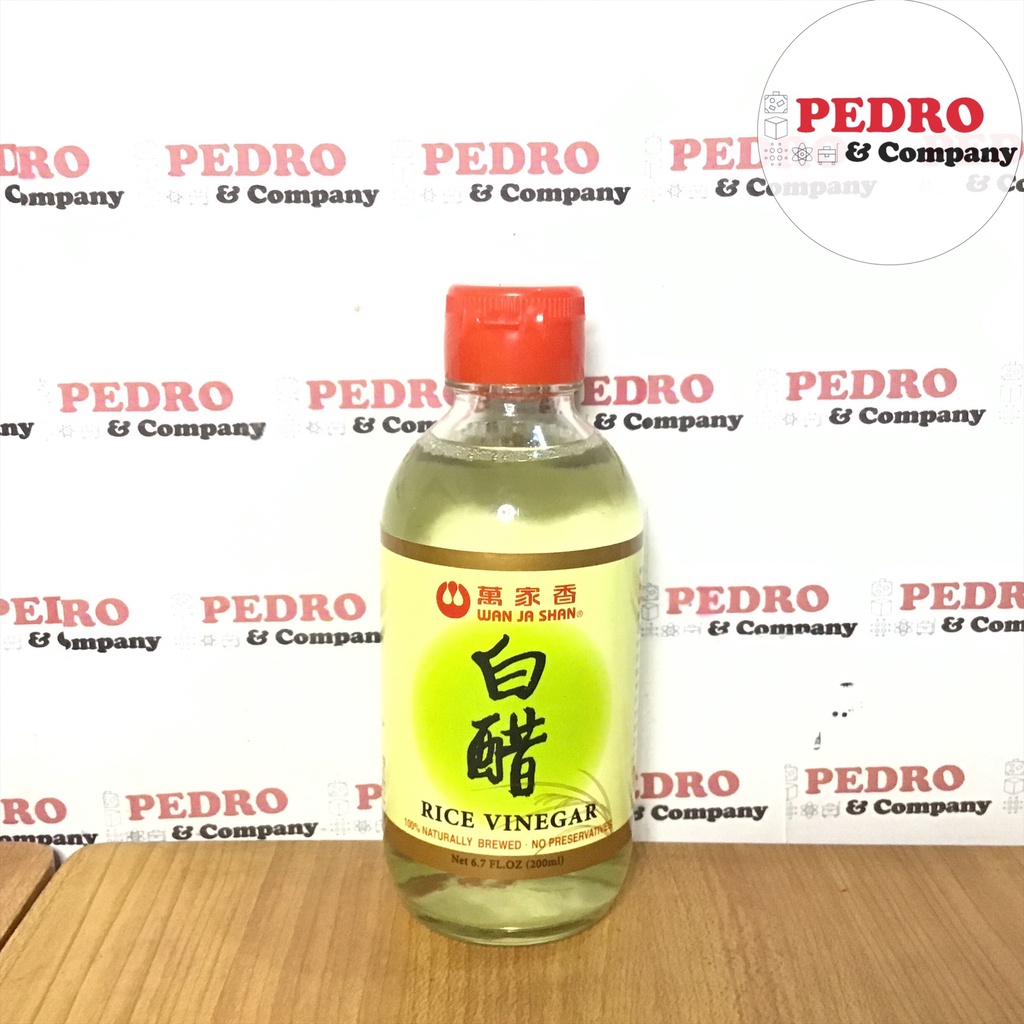 

Wan ja shan rice vinegar cuka beras 200 ml - untuk masak import