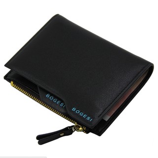 D836 Dompet Pria Lipat Kulit Men Fashion Letter Wallet 