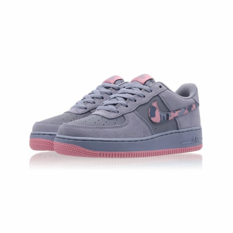 NIKE AIR FORCE 1 LOW CAMO GREY PINK PREMIUM ORIGINAL - 36