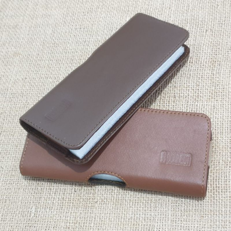 Sarung hp samsung galaxy fold dan z fold 2 z fold 3 kulit asli coklat tua coklat muda