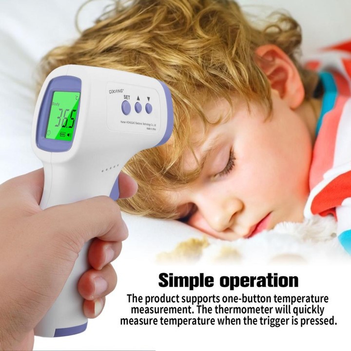 Thermometer Gun Thermometer Infrared Termometer Infrared Digital Suhu Tubuh Badan Thermogun