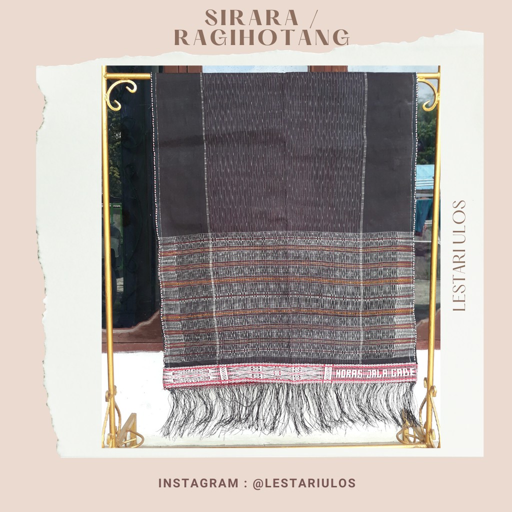 Ulos Sirara Tenunan Tangan(manual)/Ragi Hotang/Ulos Hela(pengantin)