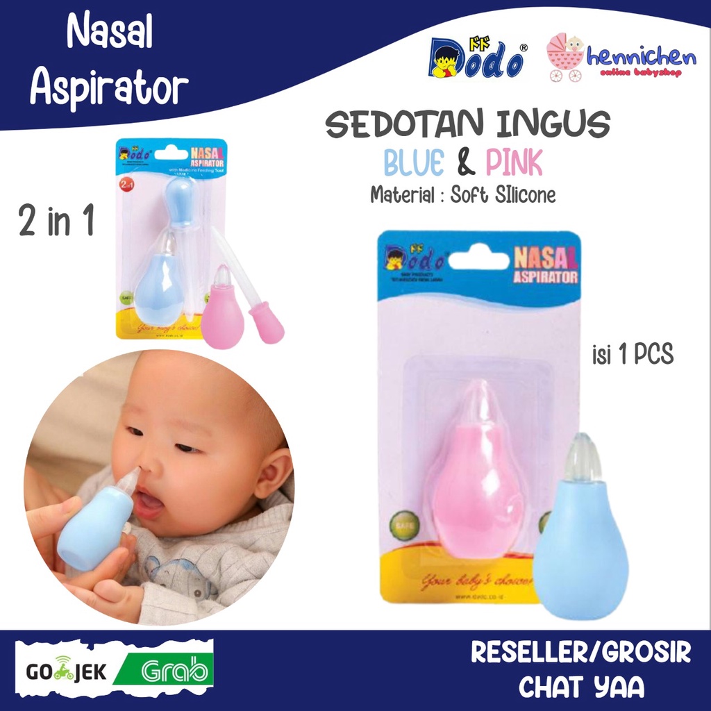 DODO NASAL ASPIRATOR ISI 1 / NASAL ASPIRATOR 2 IN 1 ALAT SEDOT INGUS BAYI