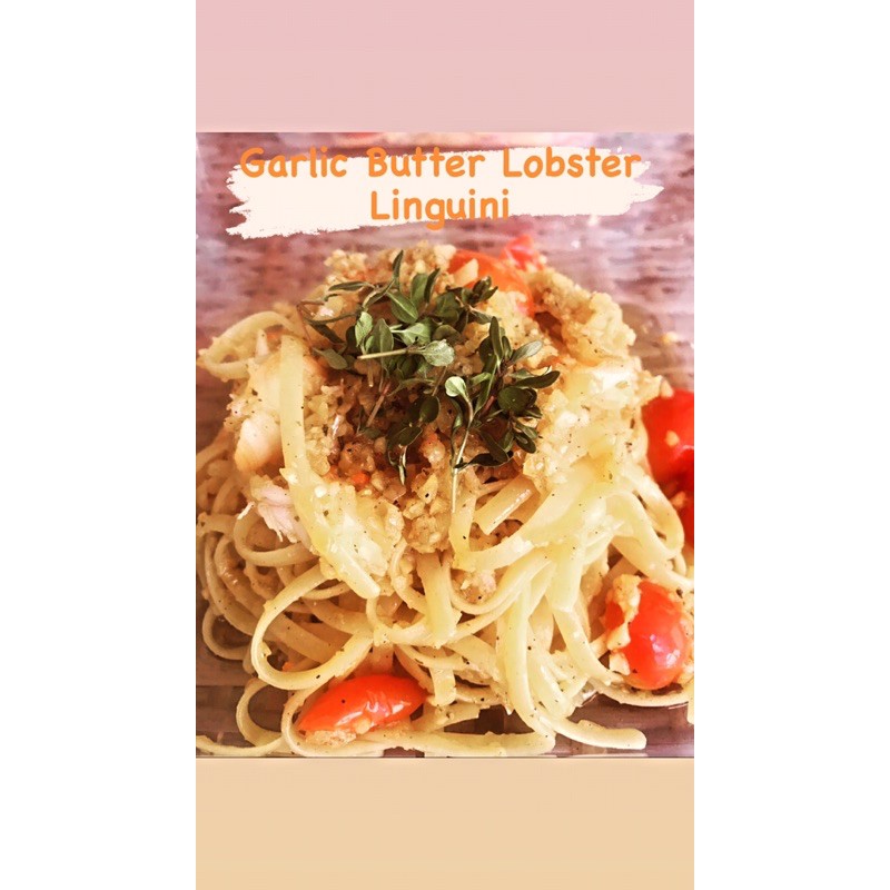 

Pasta lobster mentega bawang putih iLovbster Garlic Butter pasta linguini
