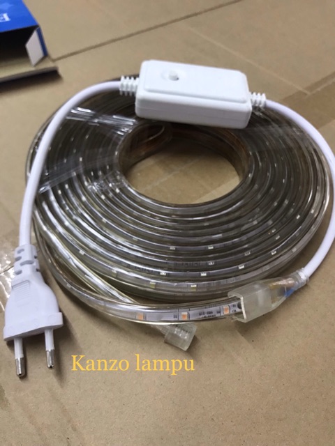 Lampu selang 7 meter rgb 3528 plus tombol control