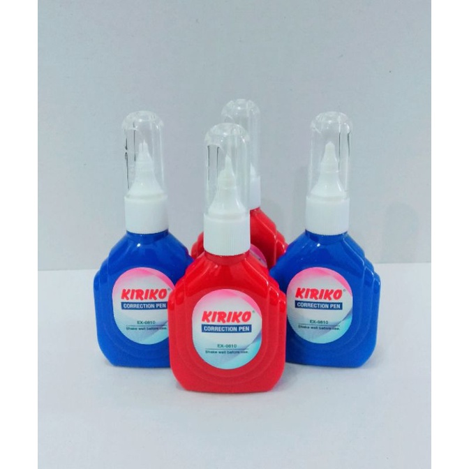 

CORRECTION PEN "KIRIKO" EX-0810 tipe x cair/penghapus/pena/bolpoin