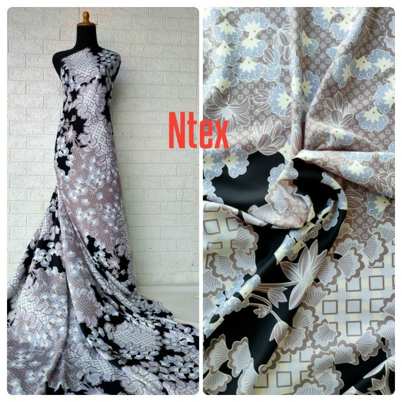 Kain Mxmara Motif Alena Halilintar harga per setengah meter