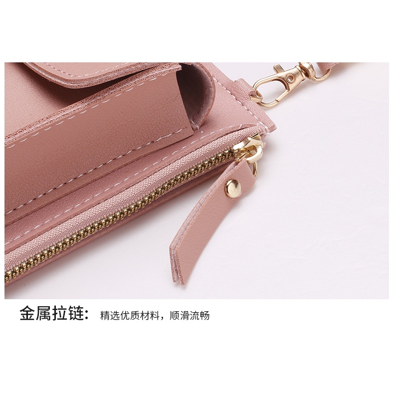 Tas Selempang Wanita Mini Dompet Pocket Tempat Hp Tas Korea Tas Bahu Cewek Sling Bag Women PU Satu7an T282