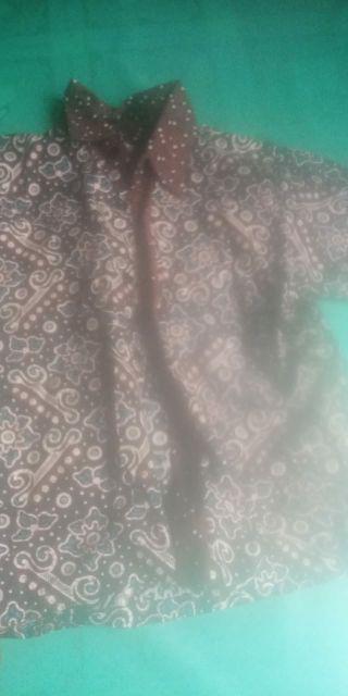 Batik Couple Keluarga Sania Ruffle Ori Ndoro Jowi Dnt Mataram