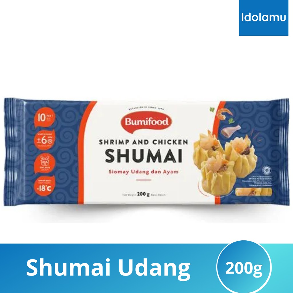 

Shumai Udang dan Ayam 200 Gram BUMIFOOD