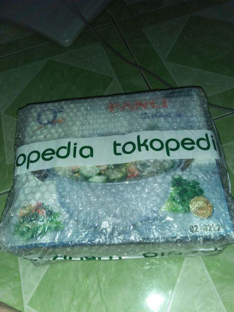 Murah Di Shopee Q2 Panci Kuah Serbaguna Stainless Stell 22cm + Tutup Kaca - Q2 8222