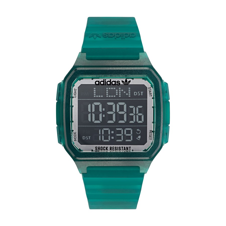 Original 100% Jam Tangan Pria Adidas AOST22048 DIGITAL ONE GMT  Garansi 1 Tahun Resmi