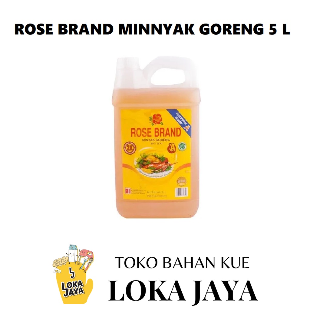 

ROSE BRAND MINYAK GORENG JERIGEN 5 LITER