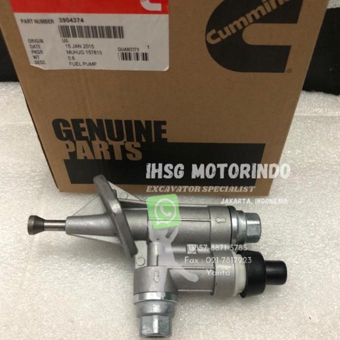 4937767 3918076 3918000 Fuel Transfer Pump Cummins 4Bt 6Bt