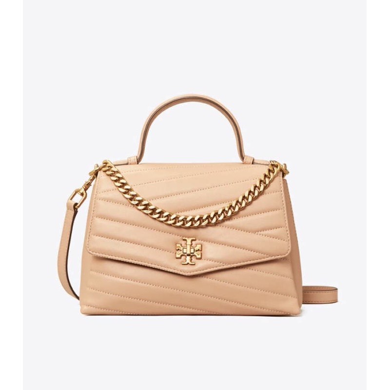 Tas Tory Burch preloved original Senayan City 100% Kira Chevron Top Handle Satchel