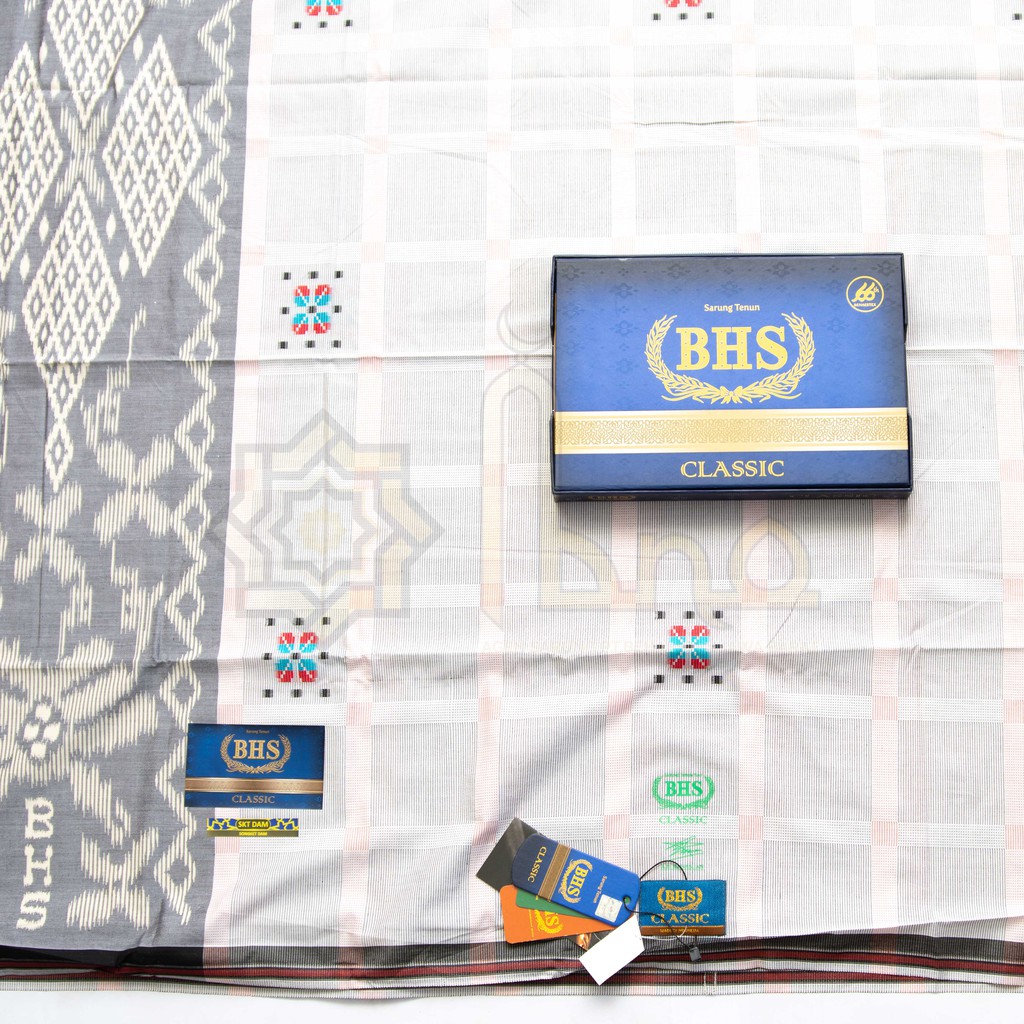 Sarung BHS Classic Gold SKT DAM Putih