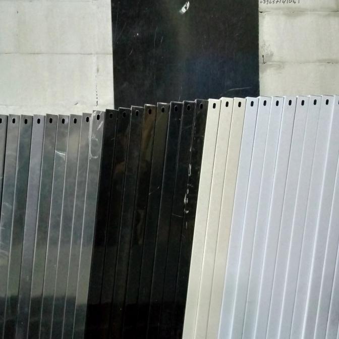 rak besi siku susun 5 - Putih