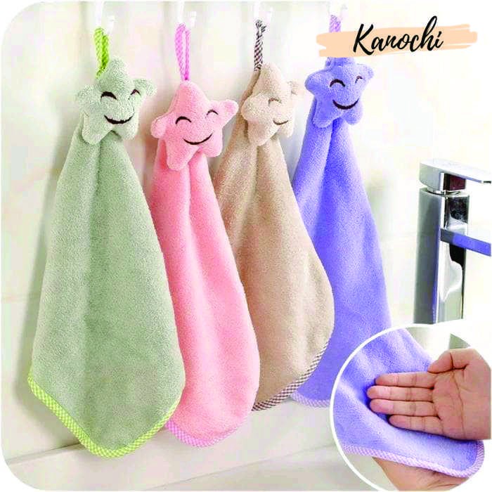 Lap handuk tangan star bintang Star Hand Towel Kain Lap tangan