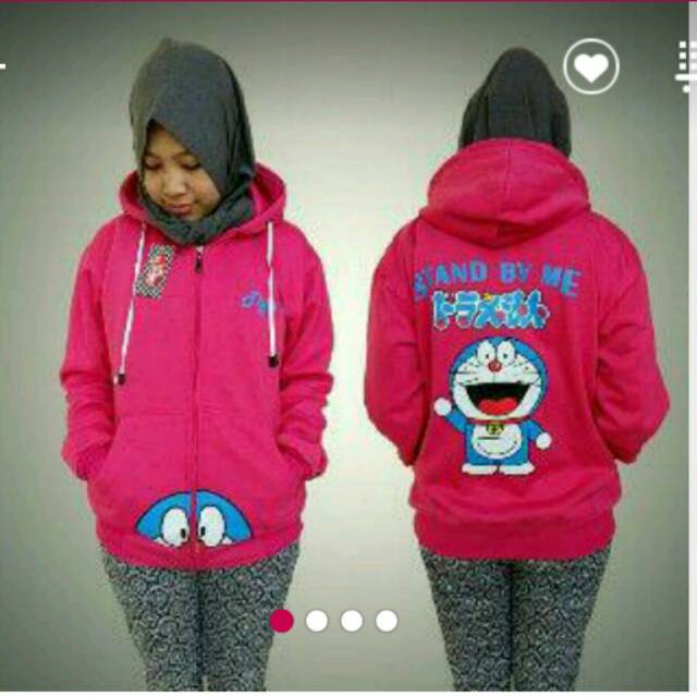 Sweater doraemon pink