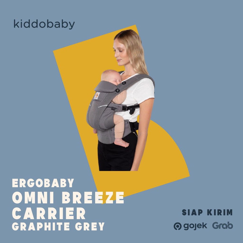 ErgoBaby Omni Breeze Carrier | Gendongan Anak