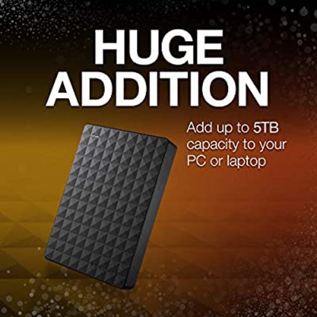 SEAGATE Expansion 1TB/1.5TB/2TB/3TB/4TB/5TB - External Hardisk HDD - Garansi Resmi - MFI