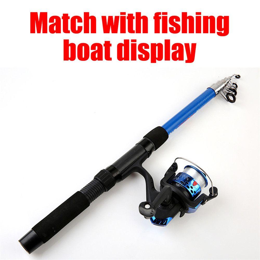 Top Telescopic Fishing Rod Portable Ultralight Adjustable Pengumpan Ikan Gurame