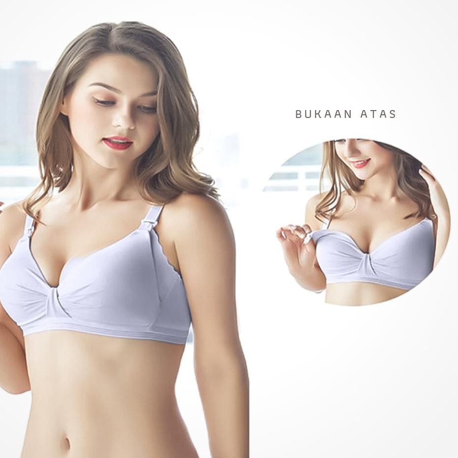 Bra Menyusui Rajut Nursing Bra Premium Maternity Bra SOREX Spandex Asli Mu
