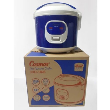 Cosmos CRJ-1803 Rice Cooker Magic Com 1,2 L - Penanak Nasi 300 Watt