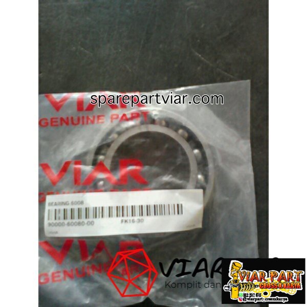 Bearing 6008 Bearing Gardan Viar Karya Roda 3