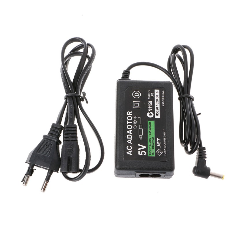 Vivi Adapter Charger Dinding Ac Kabel Power Supply Untuk Psp 1000 2000 3000 Plug Eu / Us